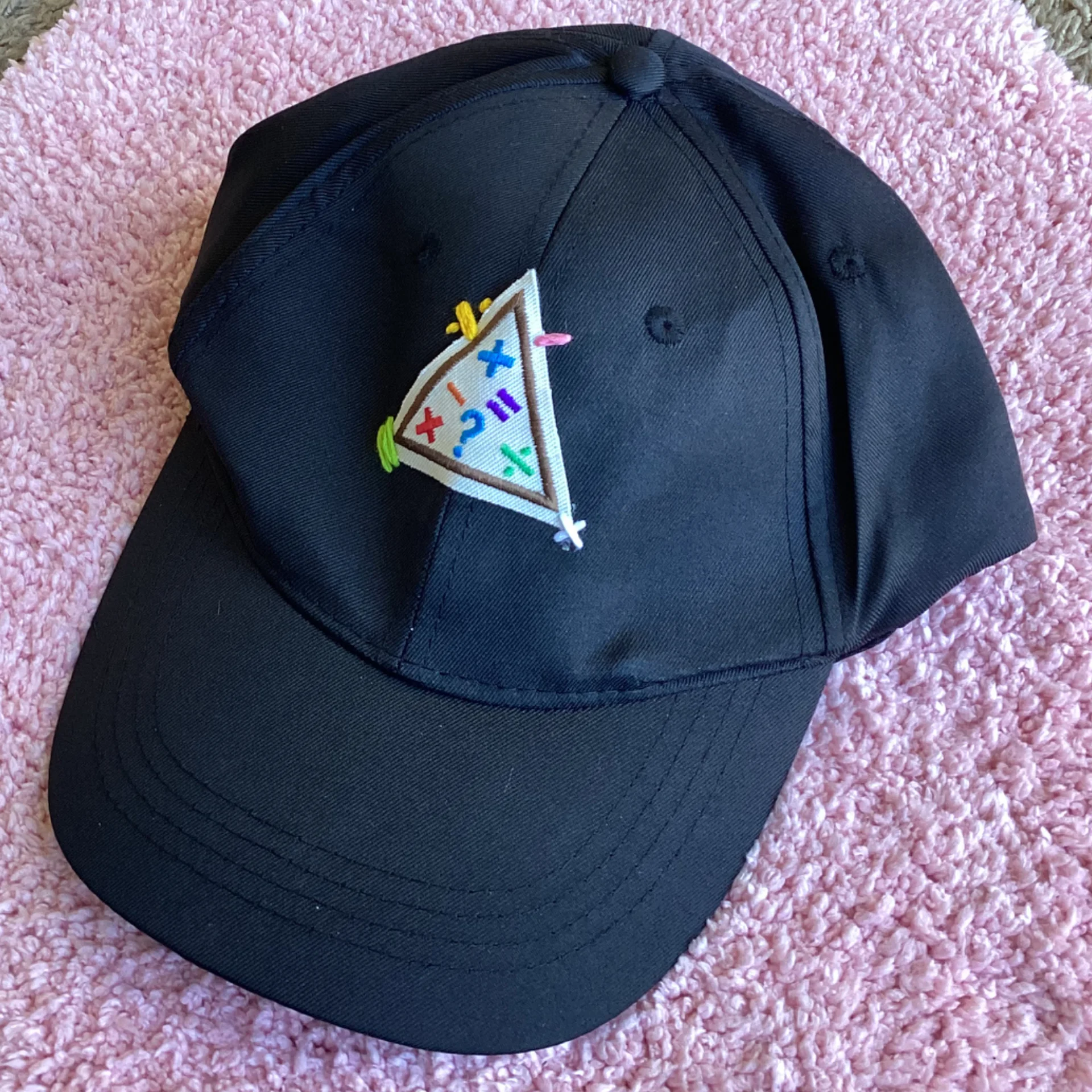 “Math Fun” Embroidered Baseball Hat