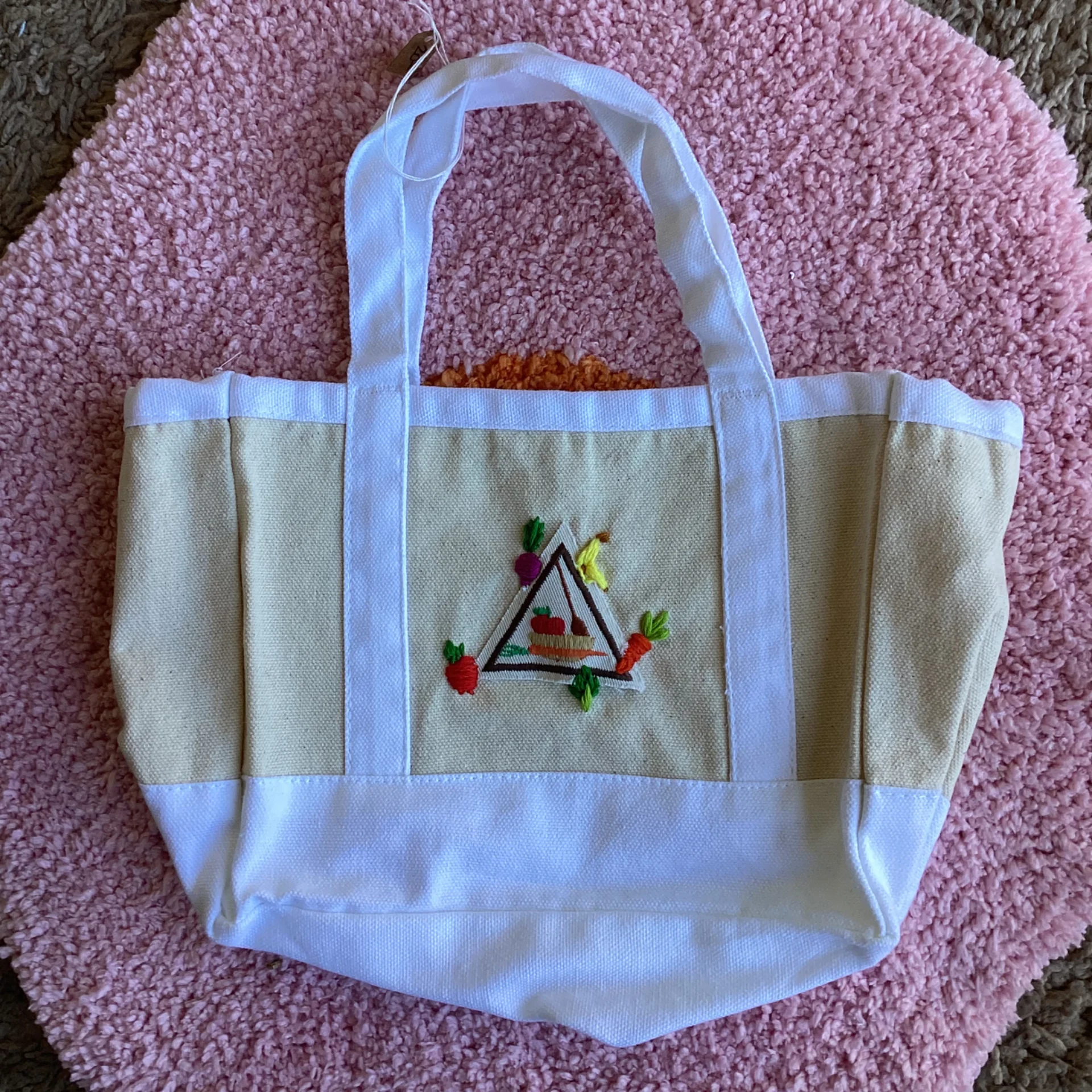 “Make It, Eat It” Embroidered Mini Tote view 2